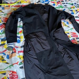 Black overcoat, size L NWOT